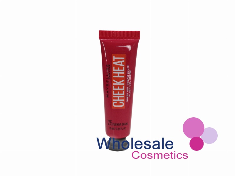 12 x Maybelline Cheek Heat Blush - 25 FUCHSIA SPARK